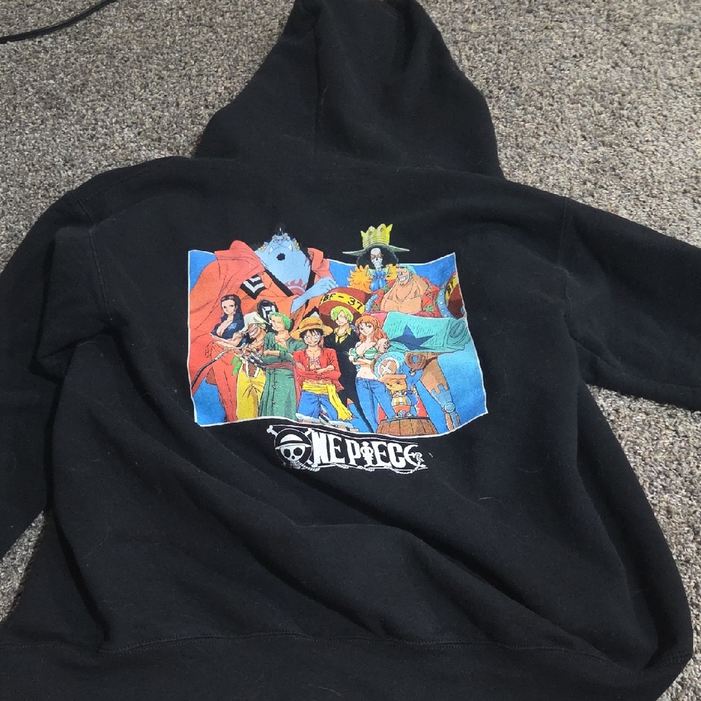 Ripple Junction Black One Piece Zip Up Sweater